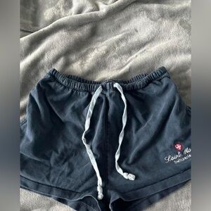 Brandy Melville Dark Blue Athletic Shorts